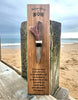 "BANNOCKBURN" Handcrafted Ornamental Sgian Dubh & Solid Oak Wall Plaque - Piece No. JMC002