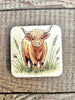Handcrafted Highland Cow Fridge Magnet