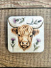 Handcrafted Highland Cow Fridge Magnet
