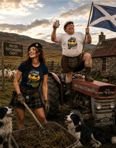 No Scotland No Party SMILEY - White T-Shirt