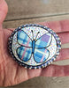 Hand Decorated & Painted Butterfly Pebble