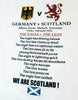 The Eagle v The Lion Scotland Euros 2024 T-Shirt