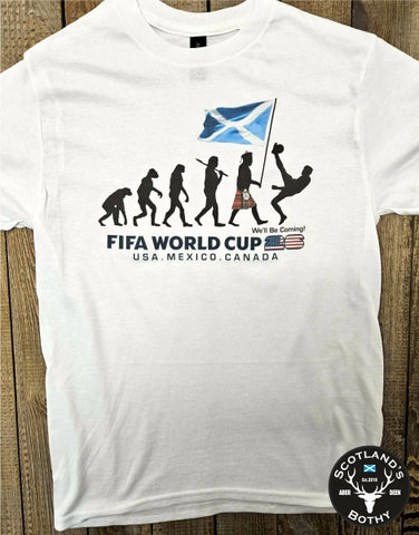 Evolution We'll Be Coming McTominay T-Shirt WHITE