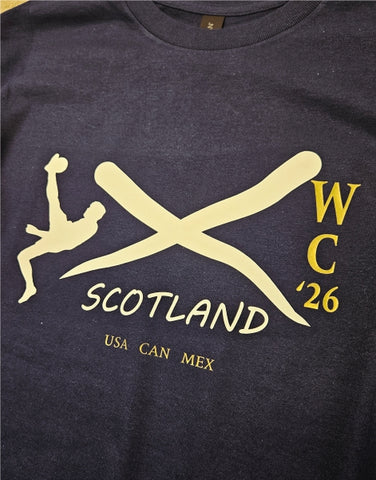 McTominay Saltire T-Shirt NAVY