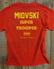 One Love MIOVSKI SUPER TROOPER T - RED/GOLD