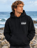 Northern Ocean Surf Unisex Hoody - Black