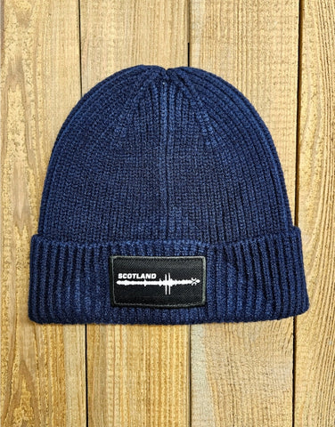 Seismic Scotland Beanie - Navy