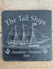 The Tall Ships Aberdeen Scotland Slate Coaster