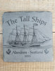 The Tall Ships Aberdeen Scotland Slate Coaster