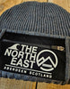 The North East Zip Patch Beannie - Granite