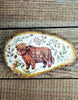 Hand Decorated & Painted Highland Cow Pebble