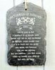 Handcrafted Slate Plaque-Declaration of Arbroath