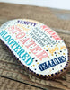 Hand Decorated & Painted Scots Dialect Pebble