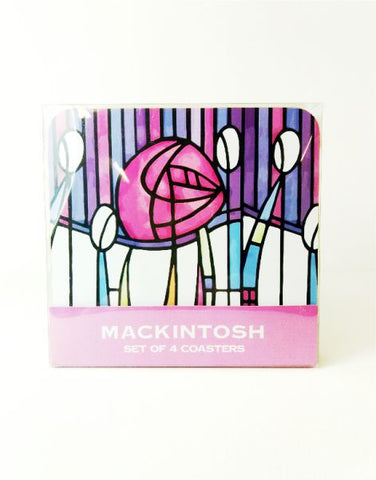 Rennie Mackintosh Set of 4 Coasters