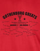 Aberdeen Football Club Gothenburg Greats European Cup Winners Cup 1983 Red Cotton T-Shirt