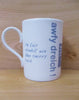 China Mug - Scottish Dialect Word (Dreich)