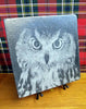 Owl Slate Plaque & Stand