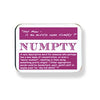 Scottish Dialect Coaster - NUMPTY