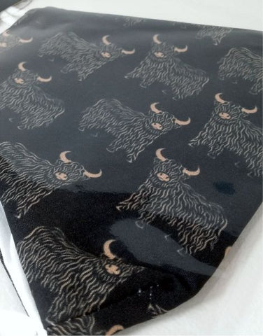 Face Mask - Highland Cow