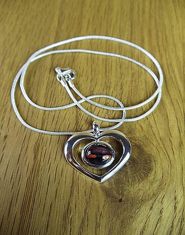 Heathergems Heart Pendant