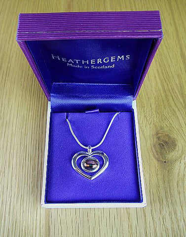 Heathergems Heart Pendant