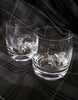 Whisky Glass set of 2 (Thistle)