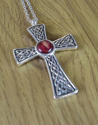 Heathergems Gothic Celtic Cross Pendant