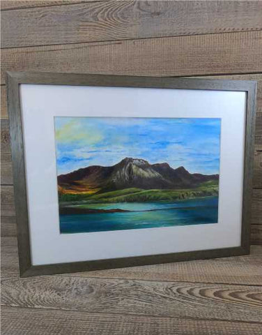 "Ben Loyal" Original Framed Water Based Oil Painting