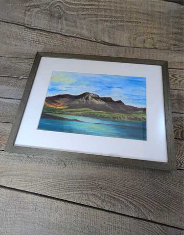 "Ben Loyal" Original Framed Water Based Oil Painting