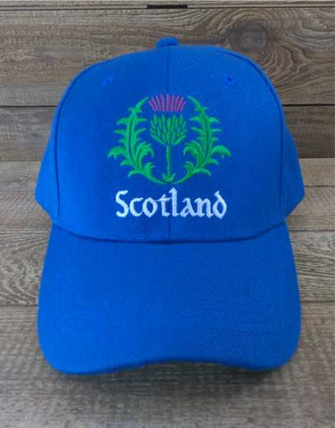 Scotland Stitched Thistle Baseball Cap