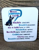 Braw Aberdeen Words Coaster