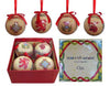 Scottish Baubles (set of 4)