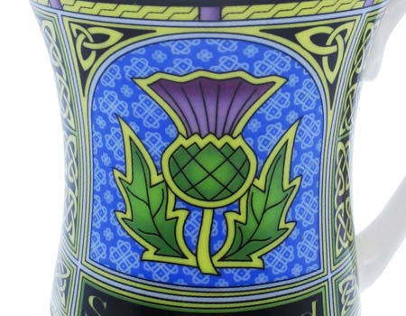 Scottish Thistle Window Mug
