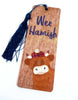 Wee Hamish Wooden Bookmark