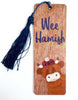 Wee Hamish Wooden Bookmark