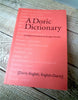 A Doric Dictionary