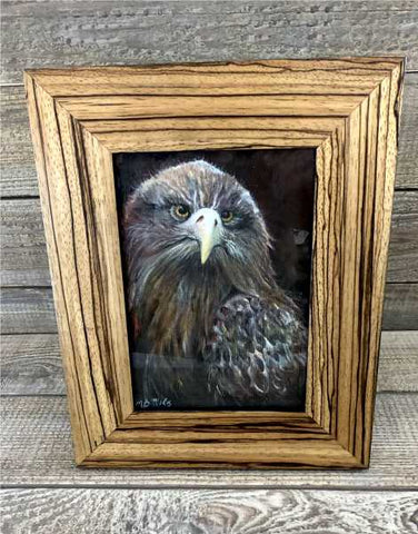 "Eaglet" Framed Print by Margaret Burns Miles
