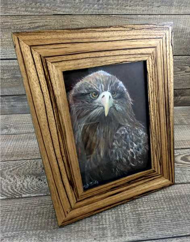 "Eaglet" Framed Print by Margaret Burns Miles