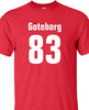 Goteborg 83 - Red Adult T-Shirt