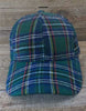 Tartan Baseball Cap - Green Tartan