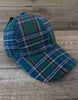 Tartan Baseball Cap - Green Tartan