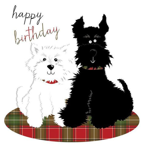 Happy Birthday Card - Dogs