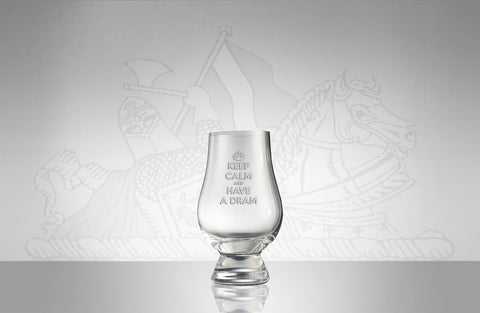 The Glencairn Official Tasting Glass "Keep Calm and Have a Dram"