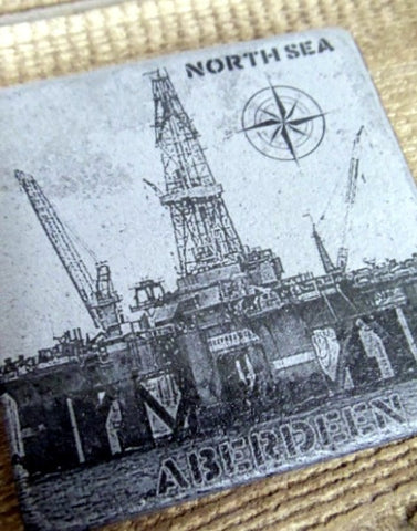 Photo Coaster - North Sea Oil Rig (C10)