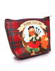 Bonnie Scotland PVC Zip Purse