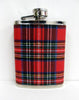 Royal Stewart Tartan Hip Flask 4oz
