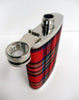 Royal Stewart Tartan Hip Flask 4oz