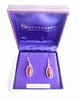 Heathergems Oval Drop Hook Earrings