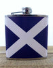 Saltire/St Andrew's Cross Hip Flask 6oz