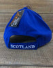 Scotland Baseball Cap - Blue Red Trim